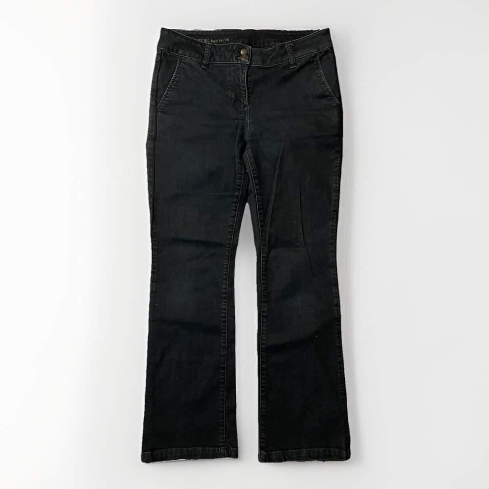 Talbot Woman's Dark Denim Jeans Boot Cut 6/28 - Picture 2 of 5